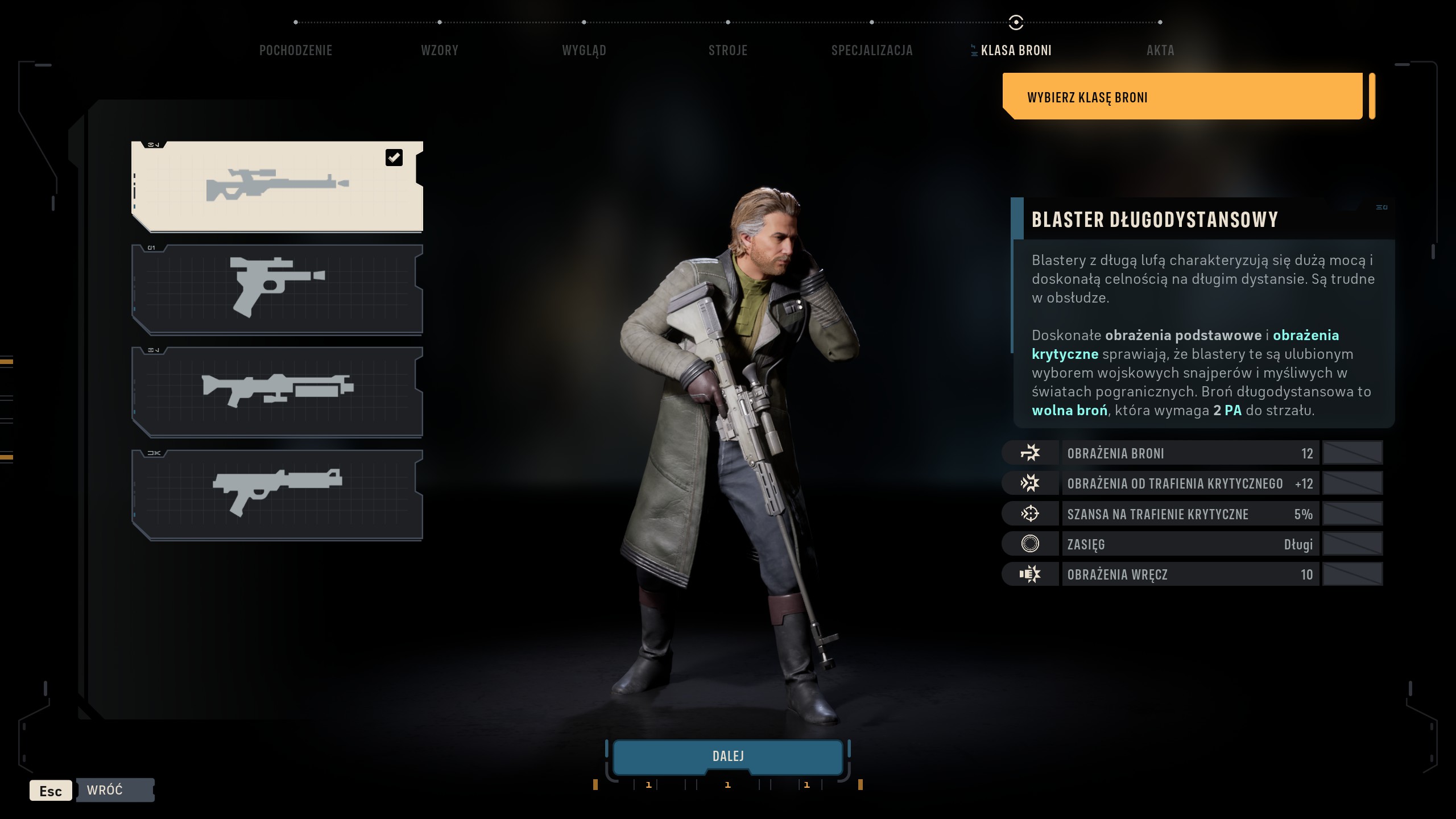 Star Wars Zero Company - Najlepsza klasa broni: blaster, karabin i pistolet, które wyposażenie najlepsze?
