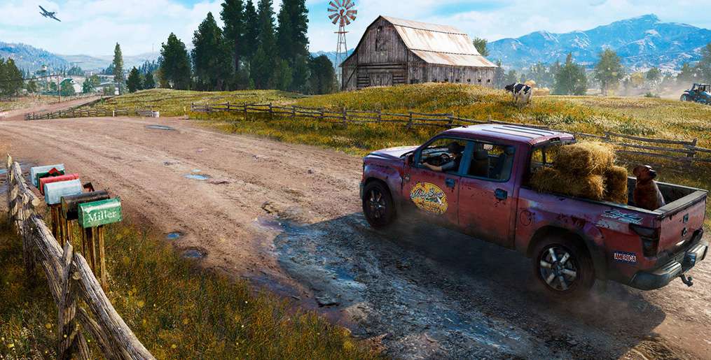 Far Cry 5 - takimi pojazdami porozbijamy się w grze