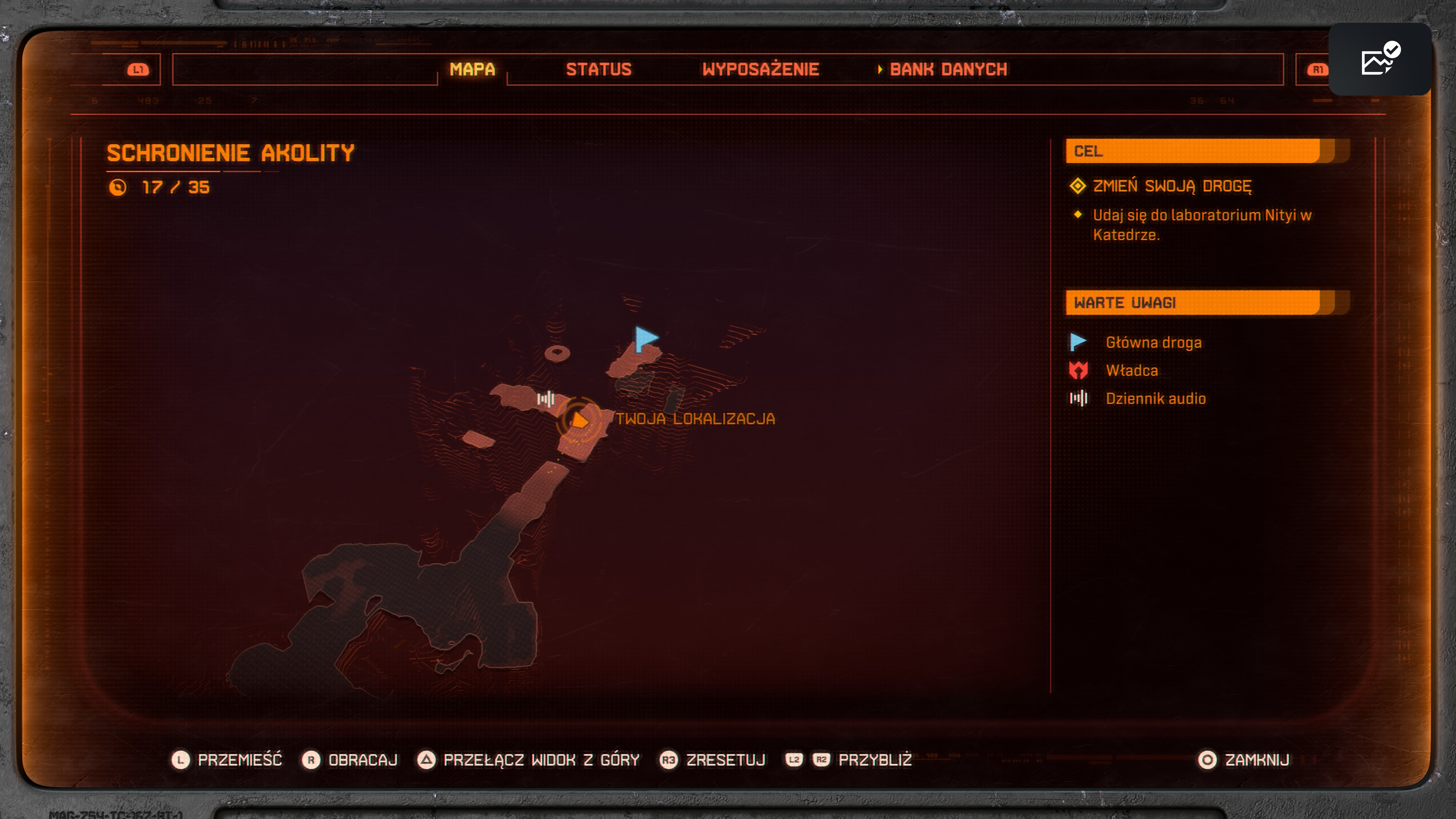 Saros - Schronienie akolity: wszystkie przedmioty, znajdźki, dzienniki audio i tekstowe