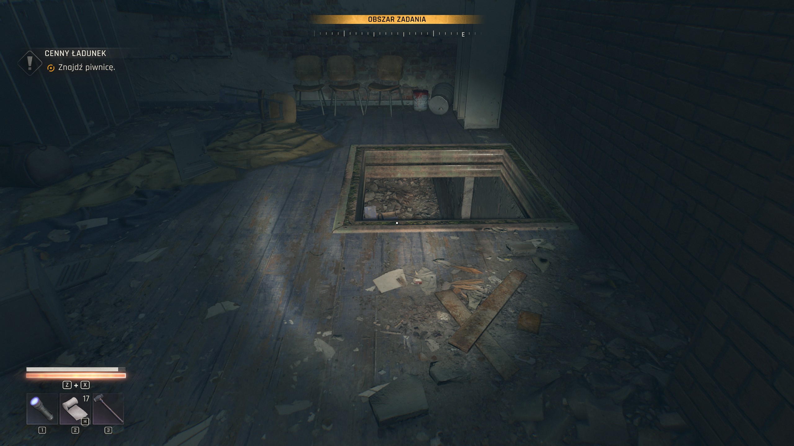 Dying Light The Beast - Cenny ładunek: Keller, zaginiona amunicja, kontener, dźwig, piwnica, rozdzielnica