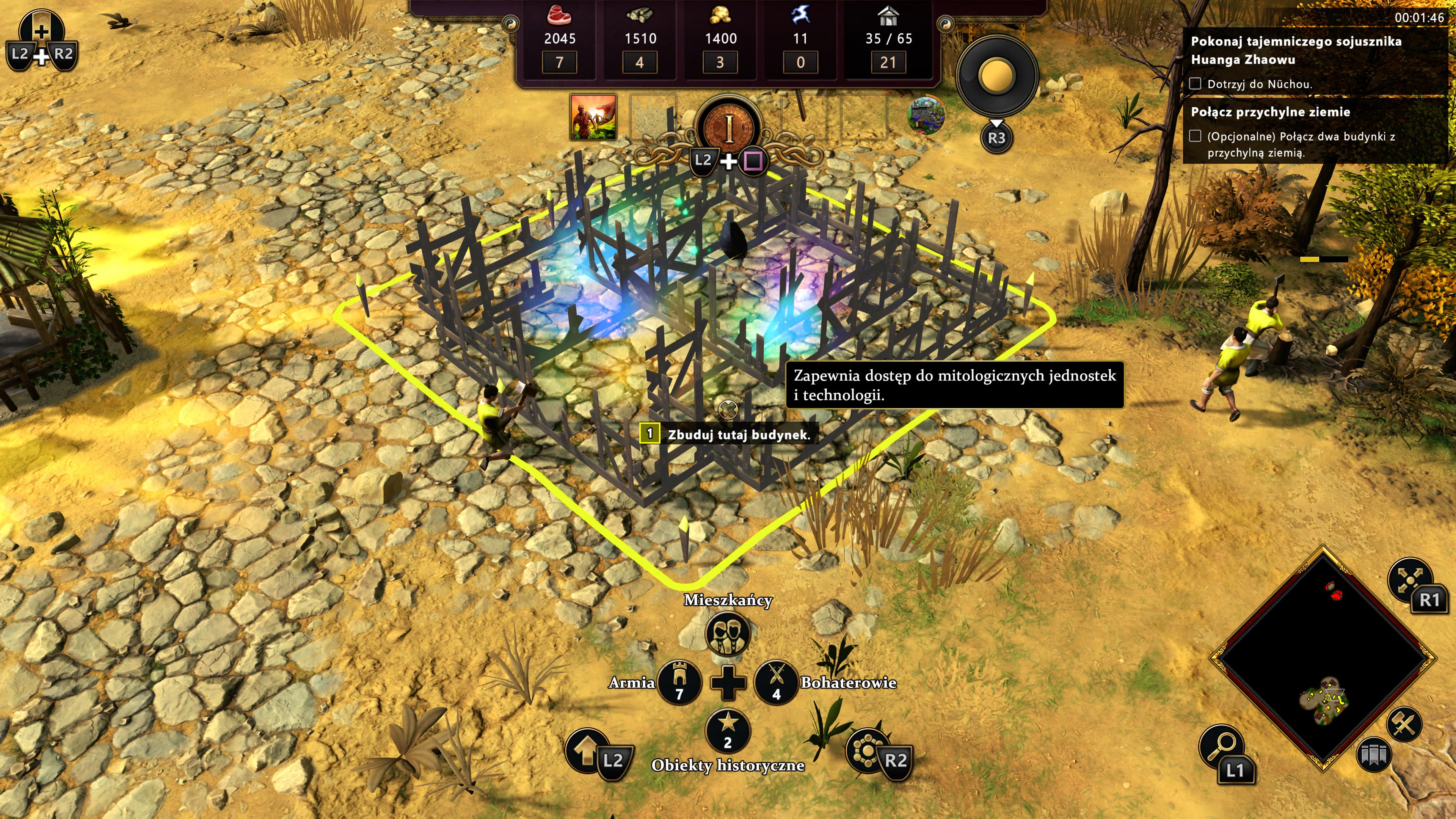 Age of Mythology: Retold - Immortal Pillars - budowa