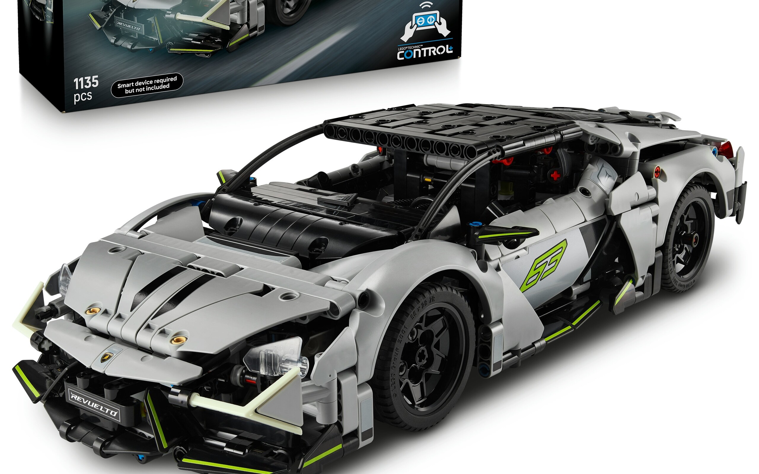 Konkretny rabat na zestaw LEGO Lamborghini Revuelto z 1135 elementami - za 499 zł zamiast 789 zł