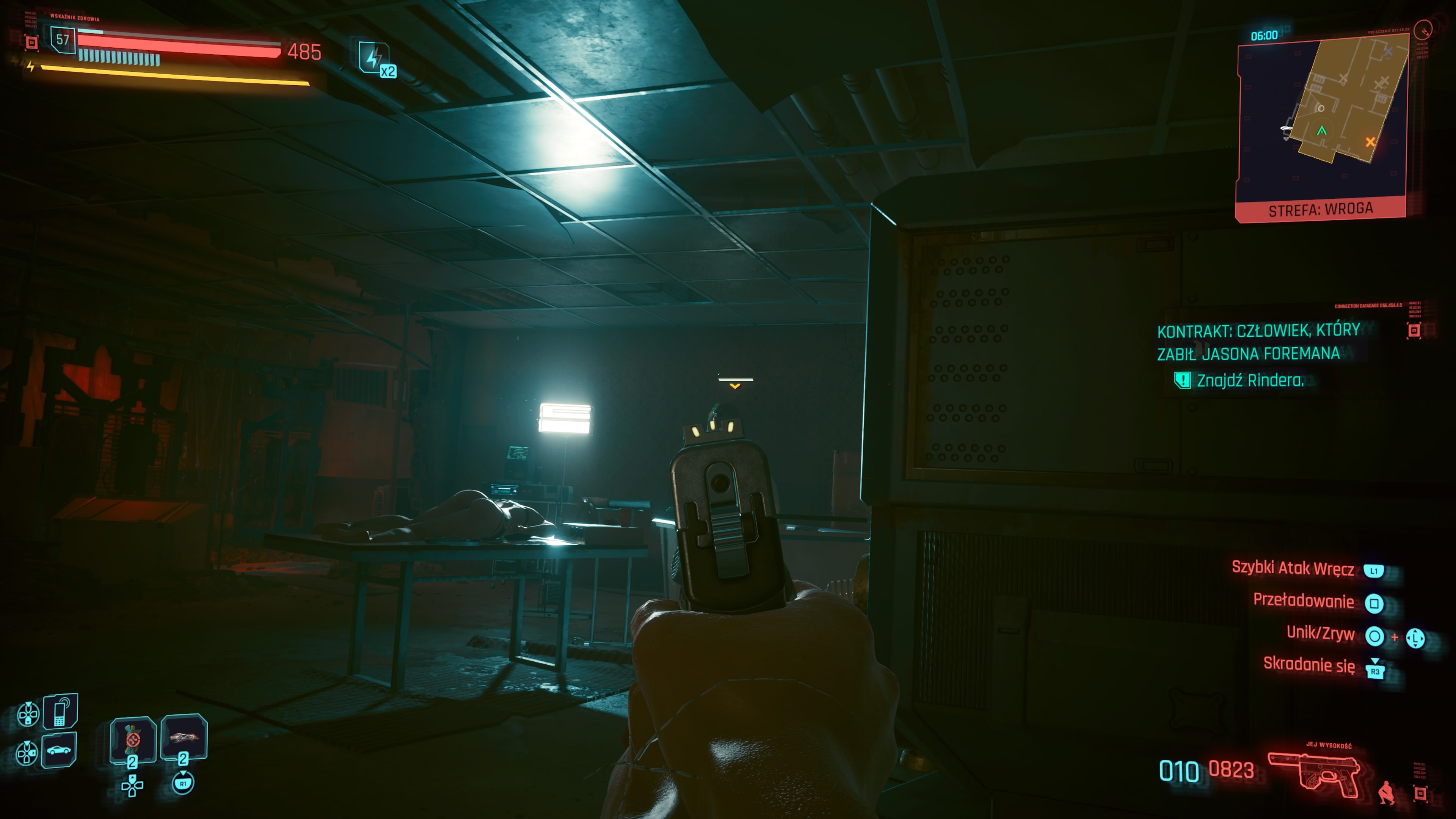 Cyberpunk 2077 Widmo Wolności (Phantom Liberty) - Człowiek, który zabił Jasona Foremana: Briana, Rinder