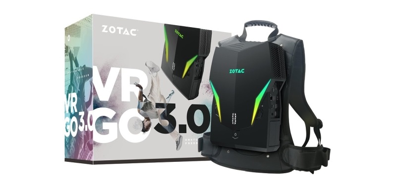 ZOTAC VR GO 3.0 to plecak do wirtualnej rzeczywistości. Sprzęt za ponad 10 400 zł