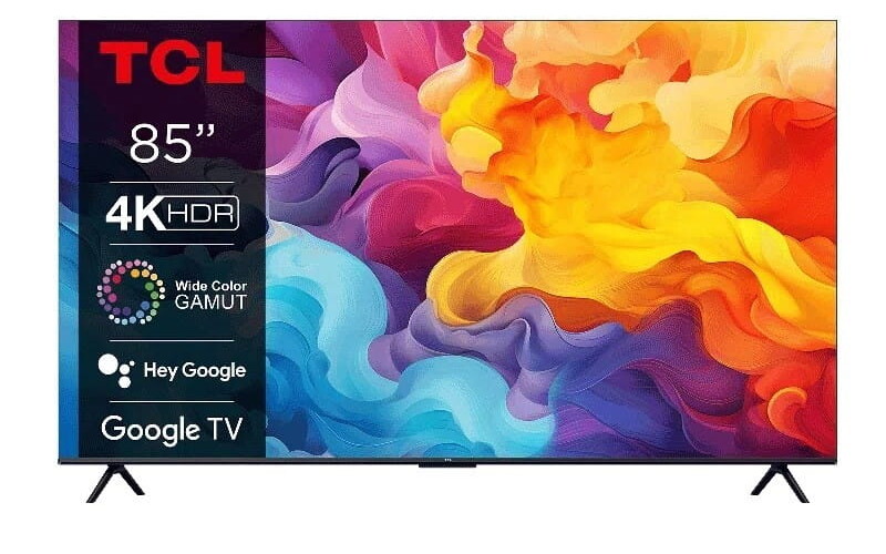 Promocja na telewizor TCL 85", LED 60 Hz, DLNA, HDR - za 3799 zł (rabat 430 zł)