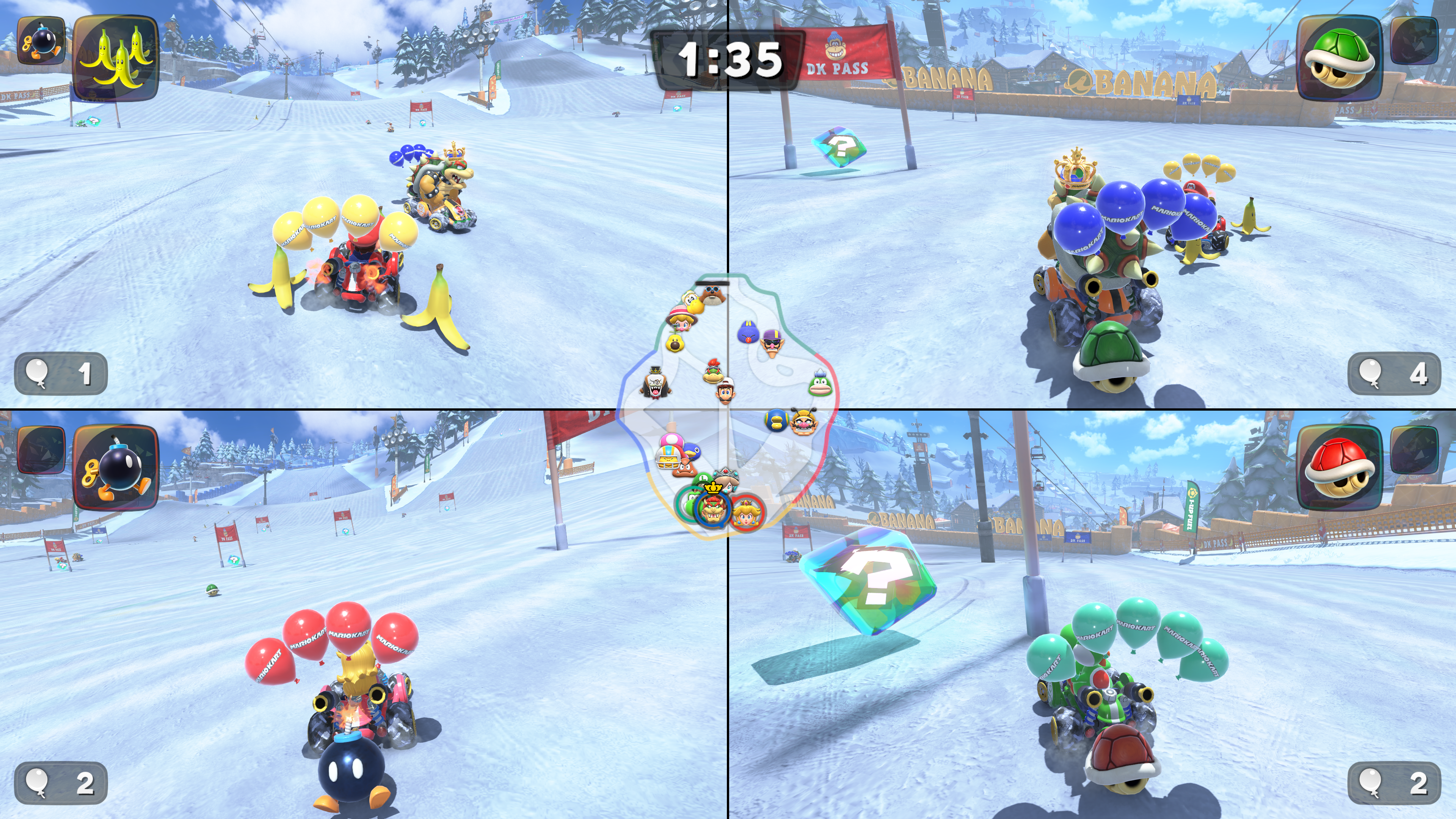Mario Kart World – recenzja gry. Zmagania 4 graczy