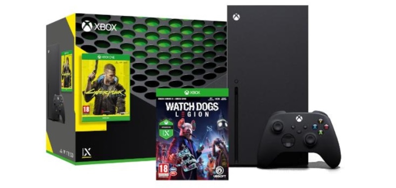 Xbox Series X w promocji z 2 grami. Cyberpunk 2077 i Watch Dogs w zestawie
