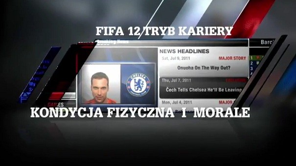 Jakie zmiany czekają tryb kariery w FIFA 12?
