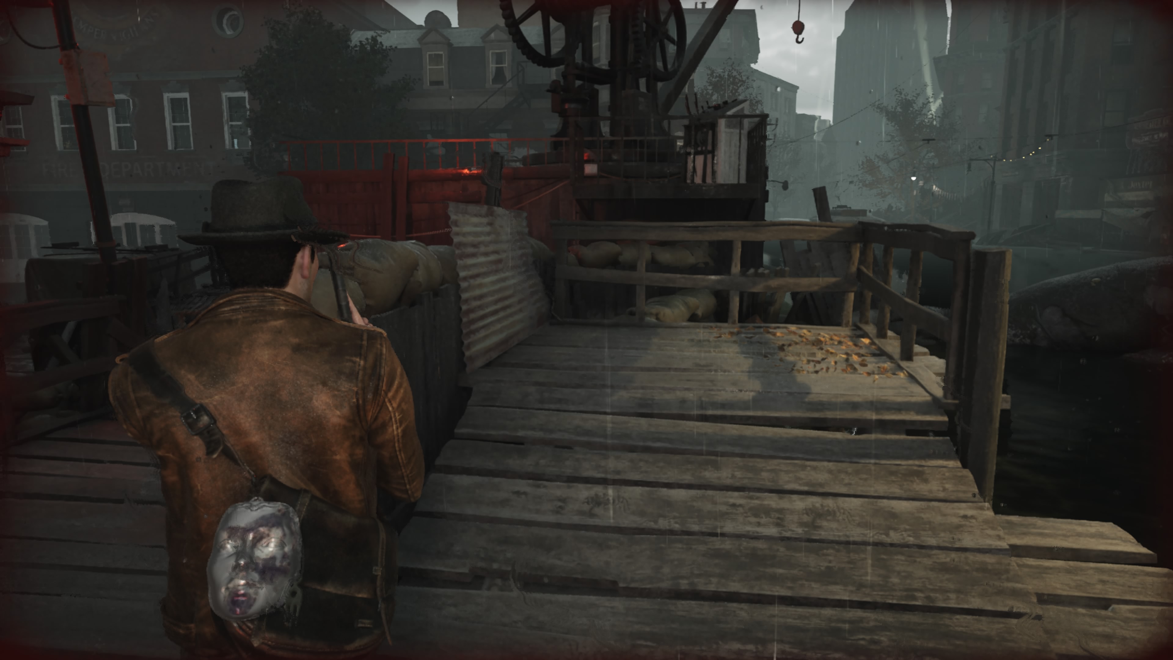 The Sinking City 2 - Droga do hotelu: kościół, cmentarz, benzyna, zębatki, strzelba, remiza, drukarnia