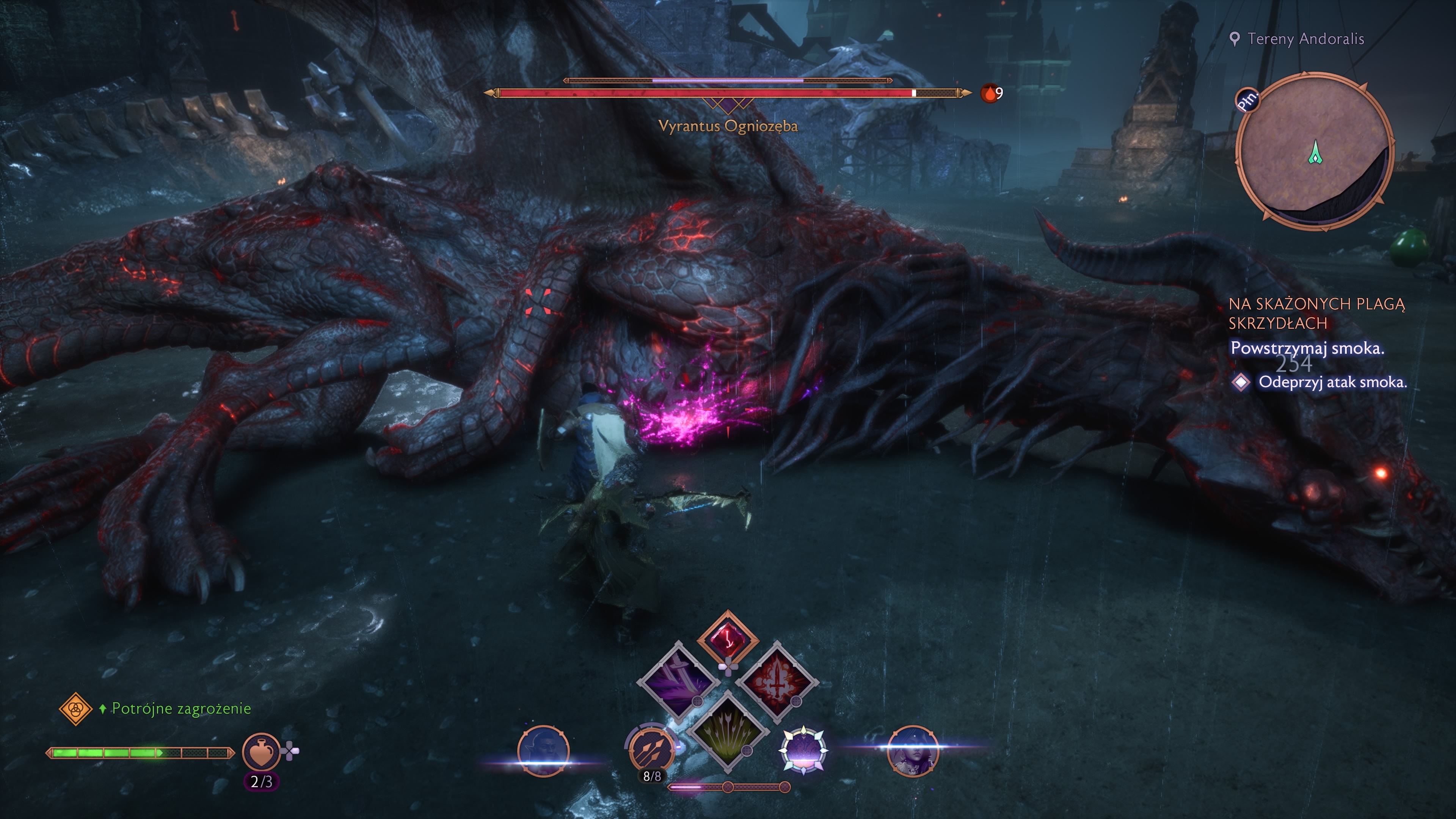 Dragon Age The Veilguard - Na skażonych plagą skrzydłach: ratowanie miasta, Smok Vyrantus