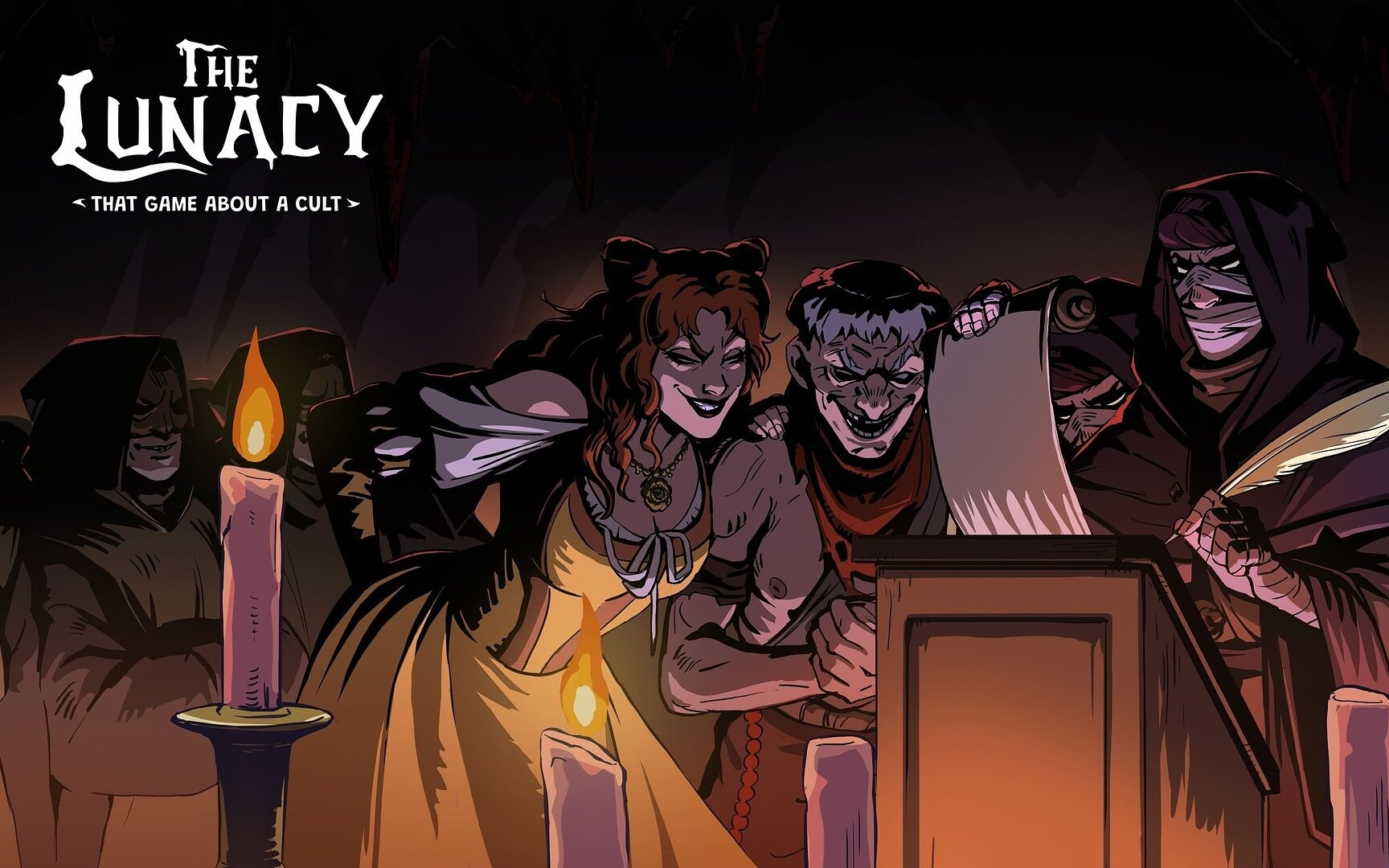 The Lunacy: That Game About a Cult na pierwszym zwiastunie. Czarny humor, kult i hiszpańska inkwizycja