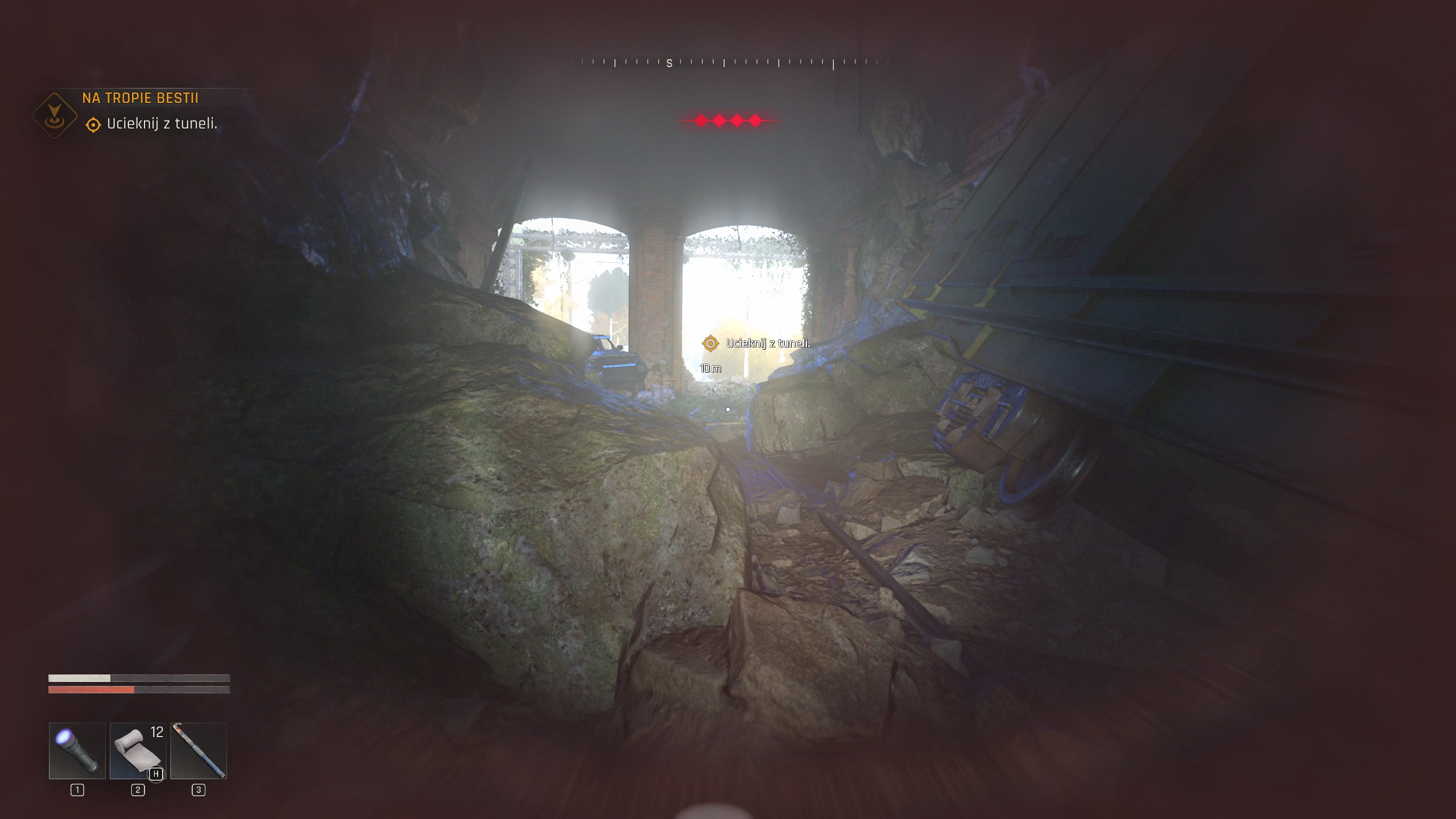 Dying Light The Beast - Na tropie bestii: ślady, zmysł przetrwania, eksplozja, kościół, tunele