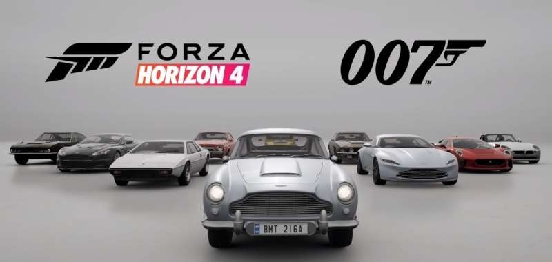 Forza Horizon 4 z licencją na zabijanie. Zwiastun pokazuje samochody Jamesa Bonda