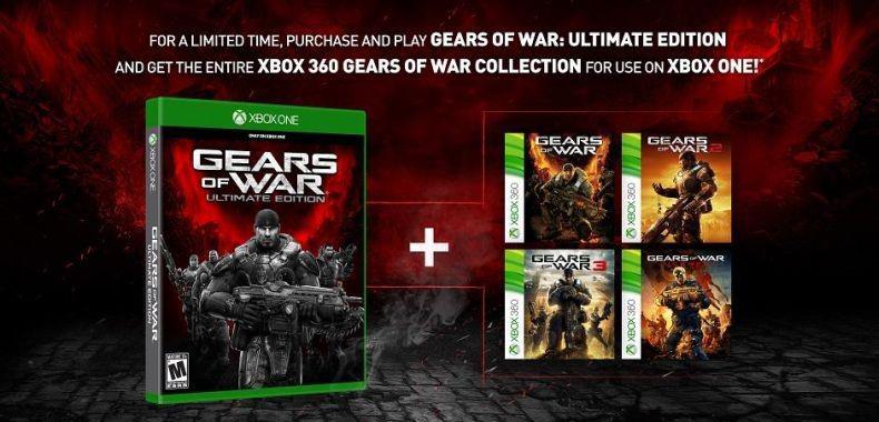 Kupując Gears of War: Ultimate Edition otrzymamy całą serię Gears of War na Xboksa One!