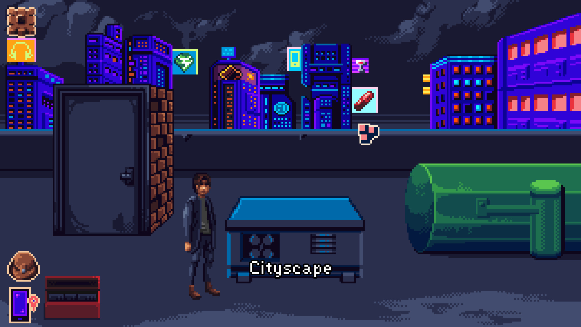 Neon Hearts City #7