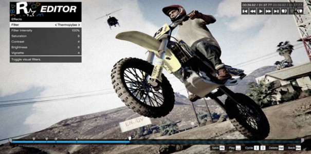 Grand Theft Auto V pozwoli zabawić się w reżysera - nadchodzi Rockstar Editor