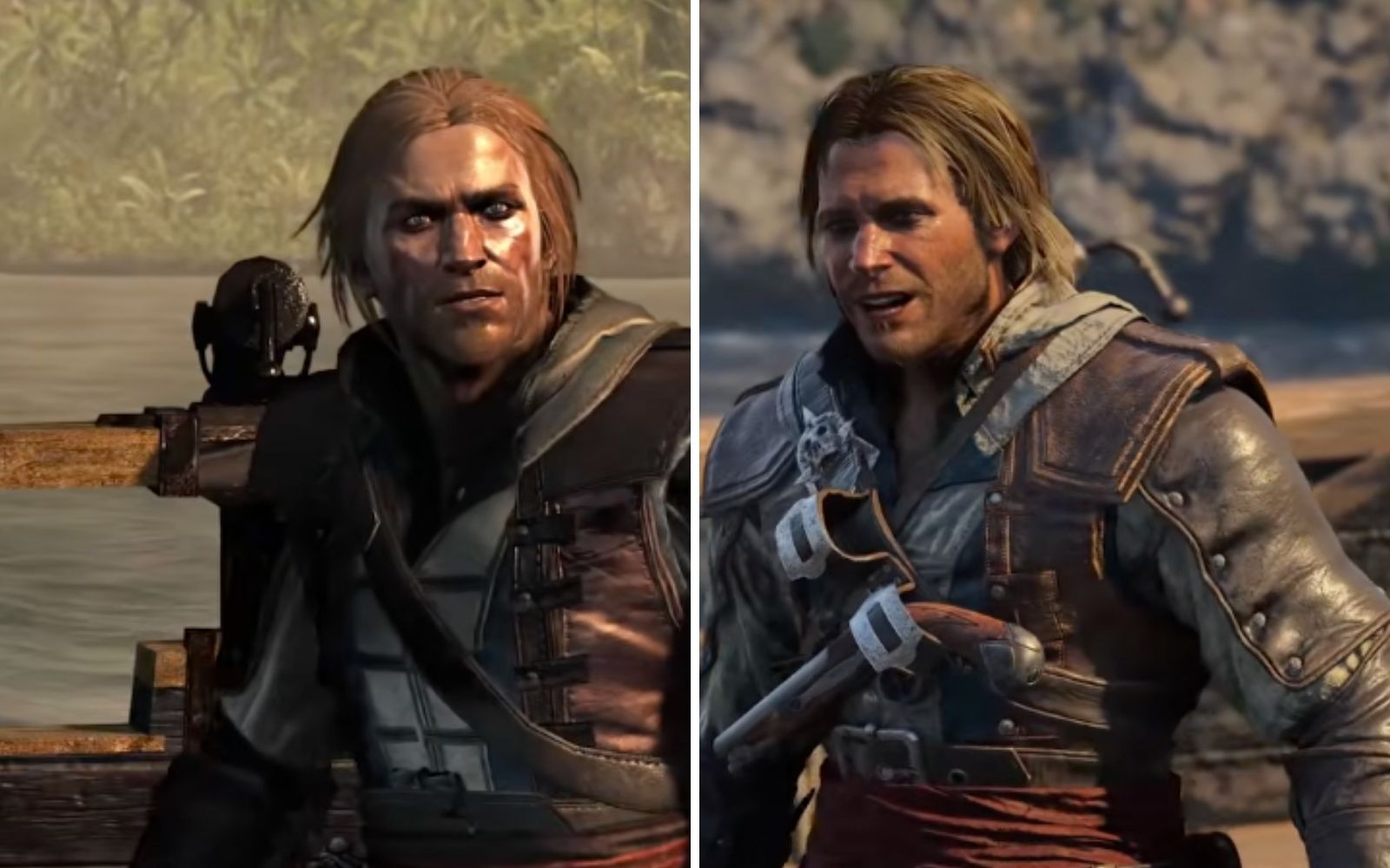 Assassin's Creed: Black Flag Resynced na porównaniu z oryginałem. Gra wygląda genialnie! 