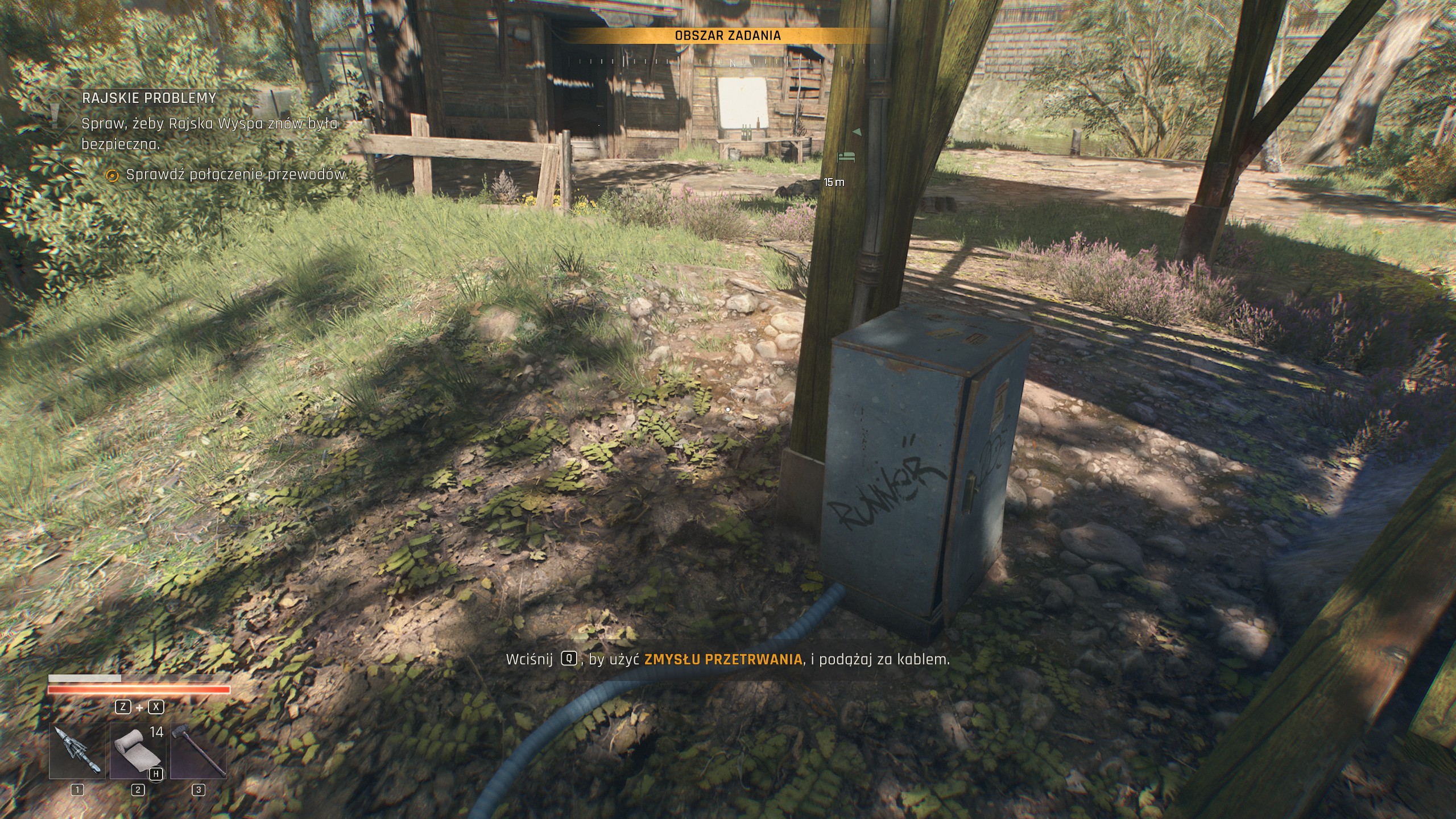 Dying Light The Beast - Rajskie problemy: Beth, Brad, Wybraniec, wyspa, światło UV