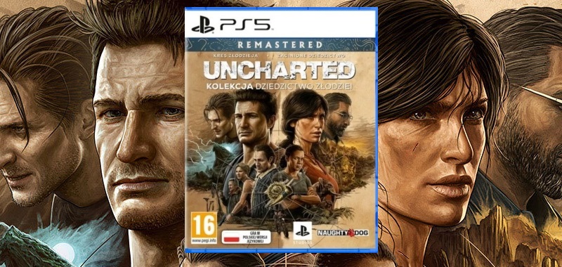 Uncharted: Legacy of Thieves Collection w Polsce. Gra w fizycznym wydaniu trafiła do sprzedaży