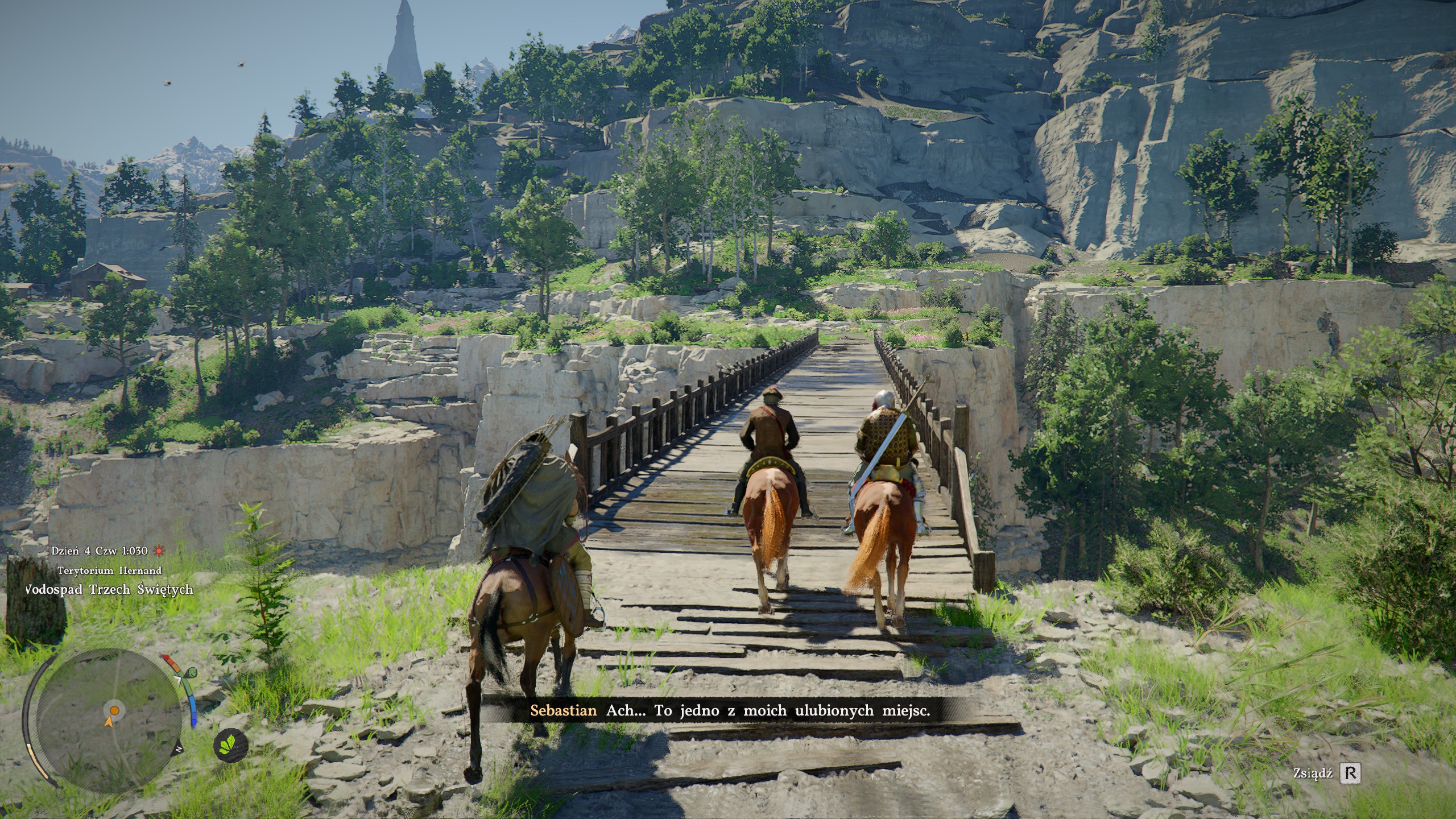 Crimson Desert - Jazda konna: przywołanie wierzchowca, zejście, galop