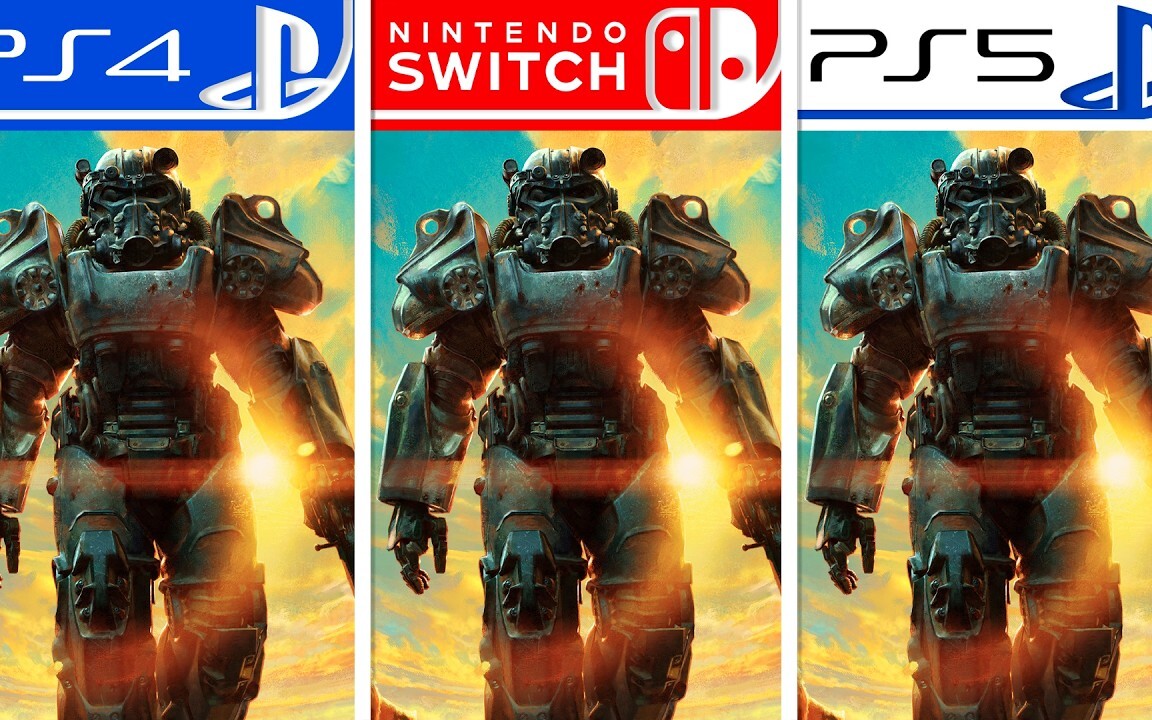 Fallout 4 zachwyca na małym ekranie? Zobaczcie porównanie z PS5 i PS4