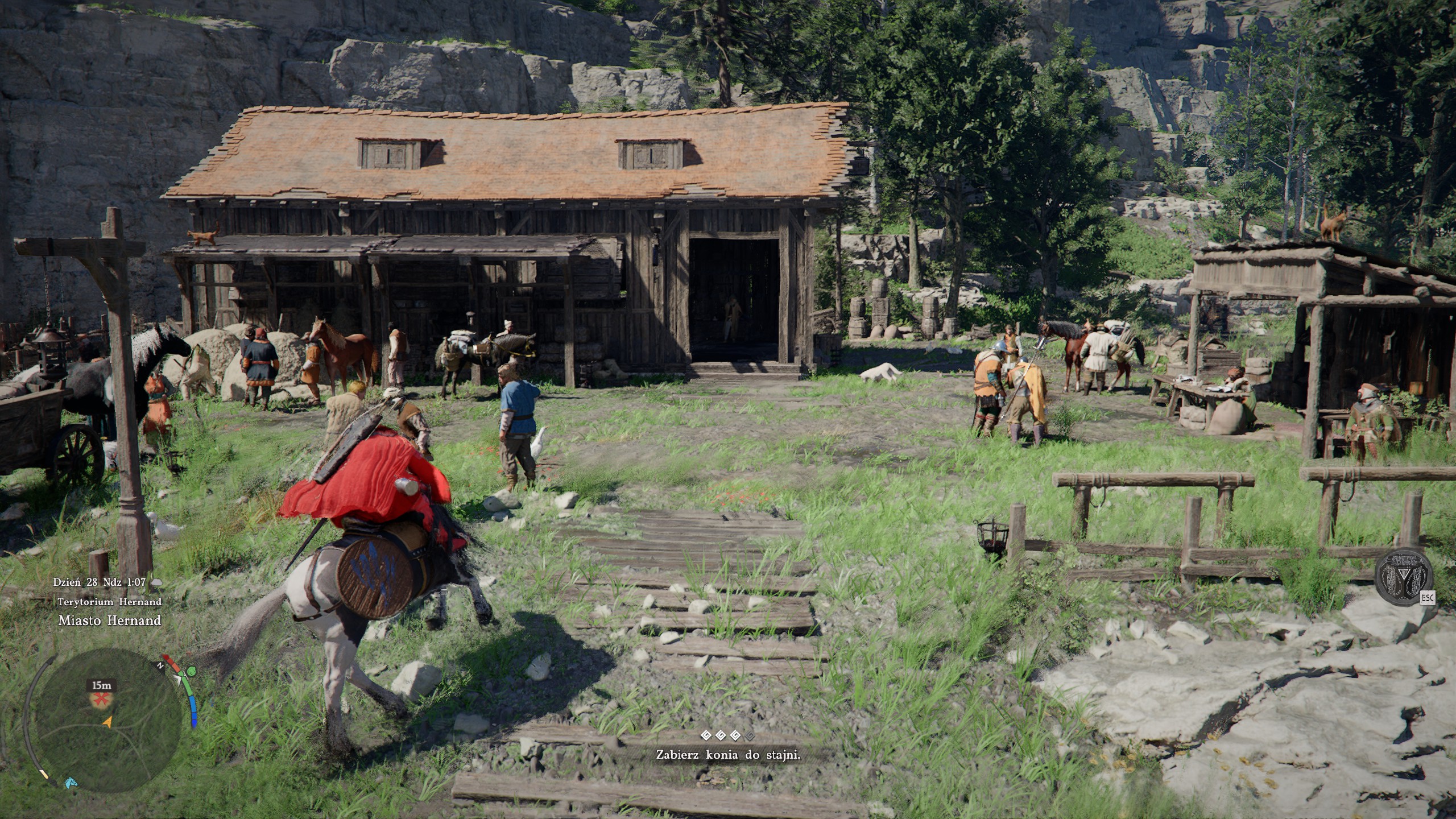 Crimson Desert - Nieproszeni goście: Damiane, delegacja, Demeniss, oswojenie klaczy
