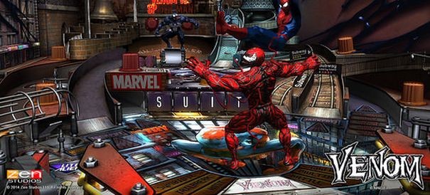 Zwiastun nowego stołu w Zen Pinball 2. Tym razem Venom, arcywróg Spider-Mana
