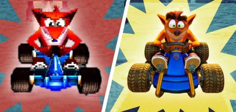 Crash Team Racing Nitro-Fueled na rozgrywce! Gameplay i porównanie oprawy