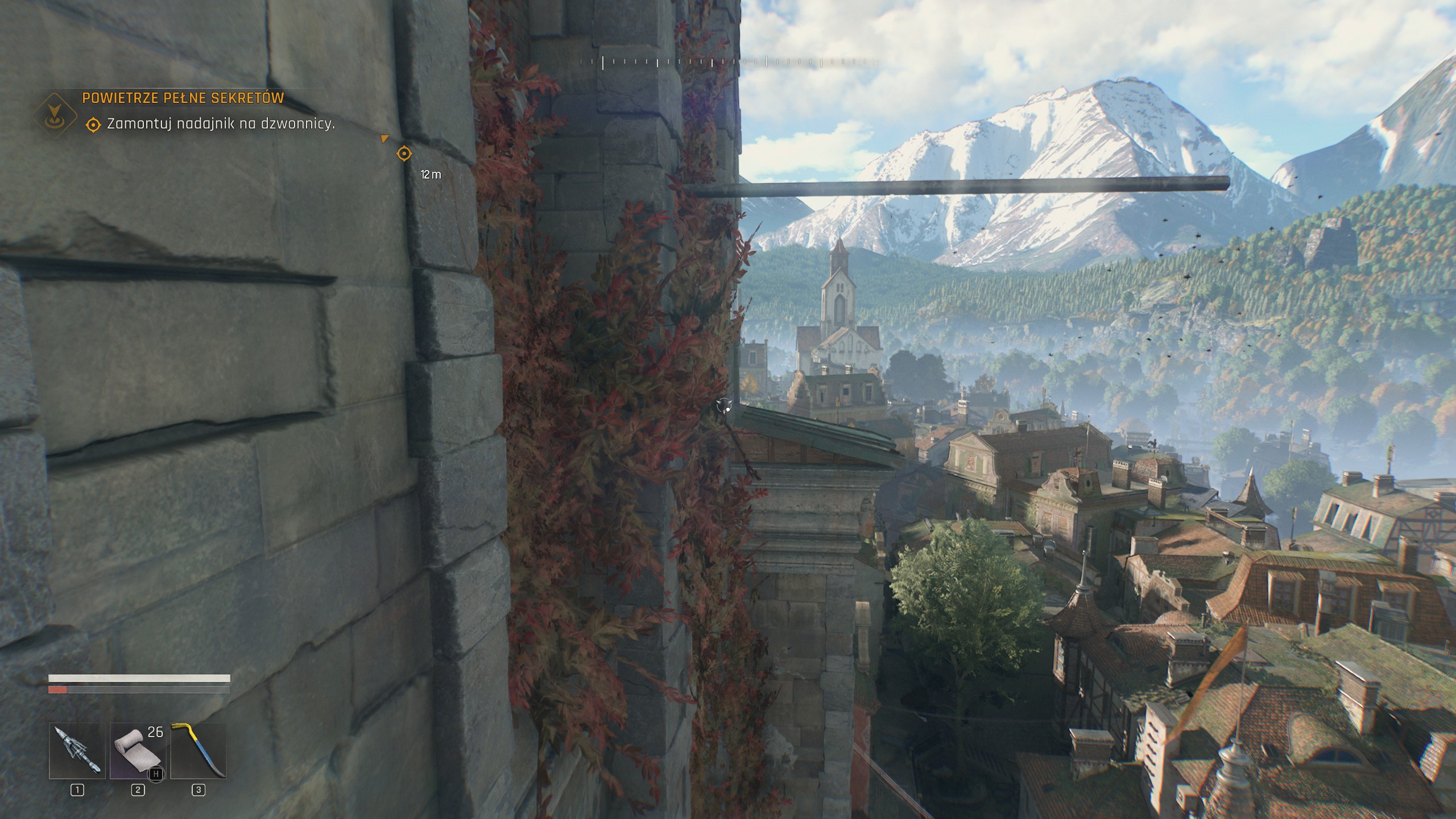 Dying Light The Beast - Powietrze pełne sekretów: Selby, wieża radiowa, wzmacniacze, konwoje, dzwonnica