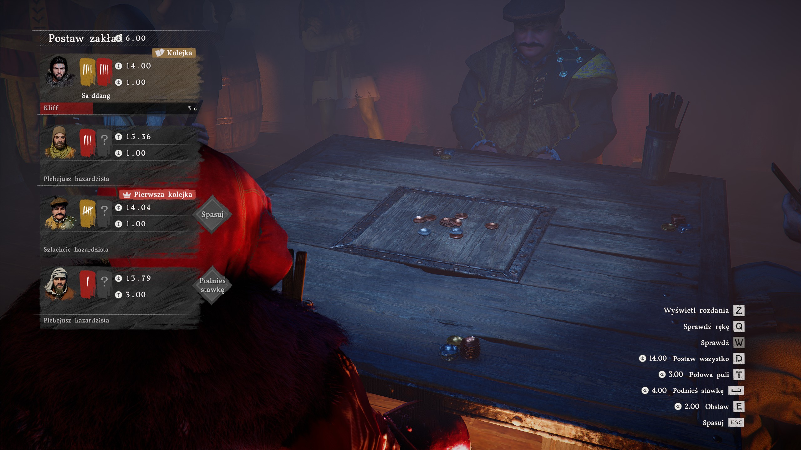 Crimson Desert - Rozbita czarująca egzystencja, Ruch na stole: gra, tujeon