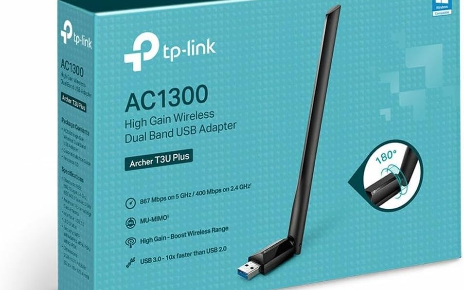 Tani a bardzo dobry odbiornik Wi-Fi na USB do komputerów PC - za 45 zł + darmowa dostawa