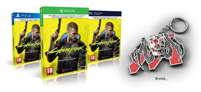 Cyberpunk 2077 otrzyma różne steelboki. Dystrybutor zapowiada Zestawy Przedsprzedażowe
