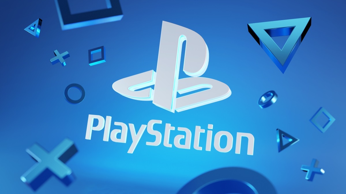 PlayStation logo (niebieskie tło)