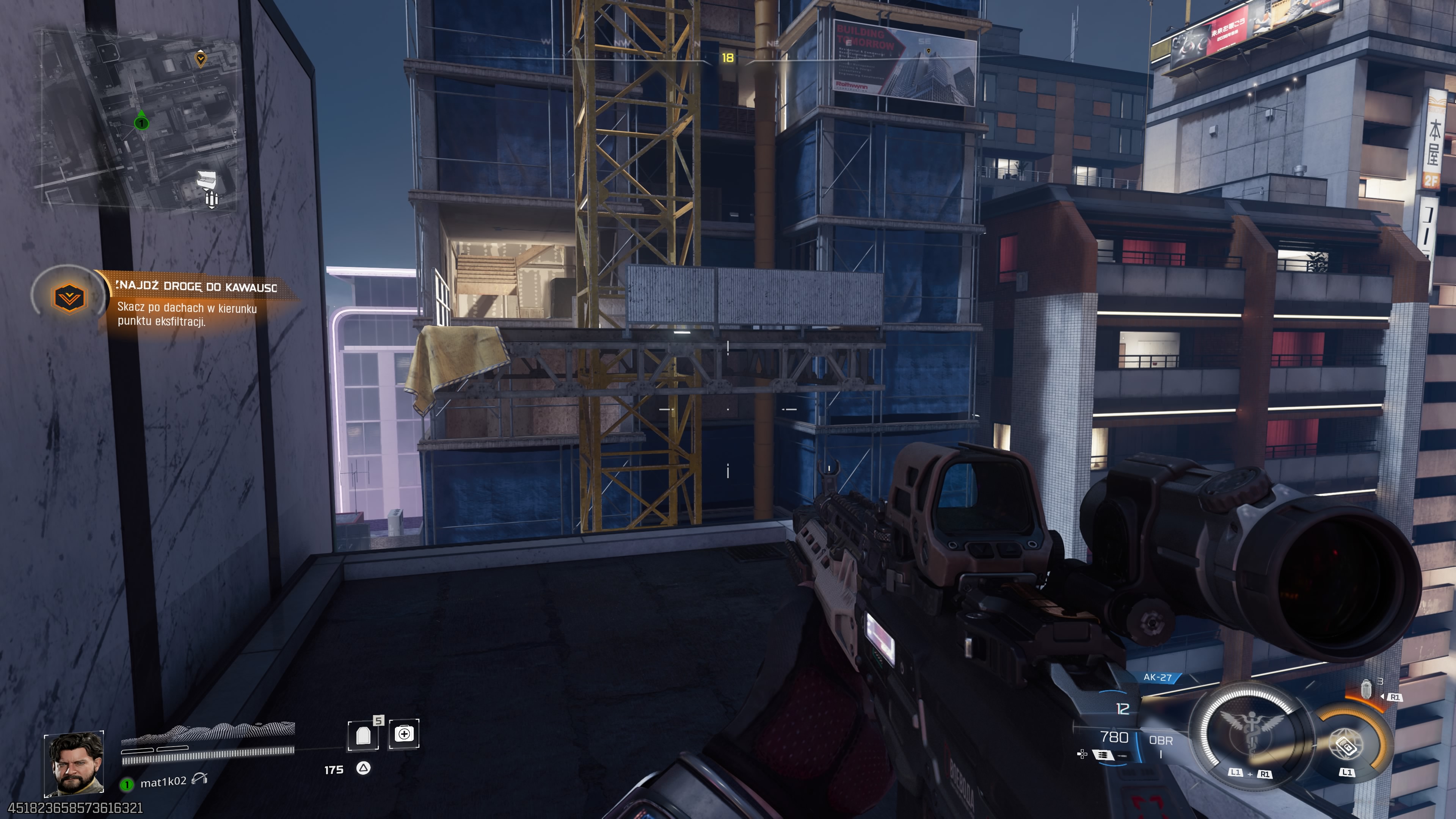 Call of Duty Black Ops 7 - Zakłócenie: Razor, Japonia, Fukasawa, kamuflaż, VIP, kuźnia, dachy