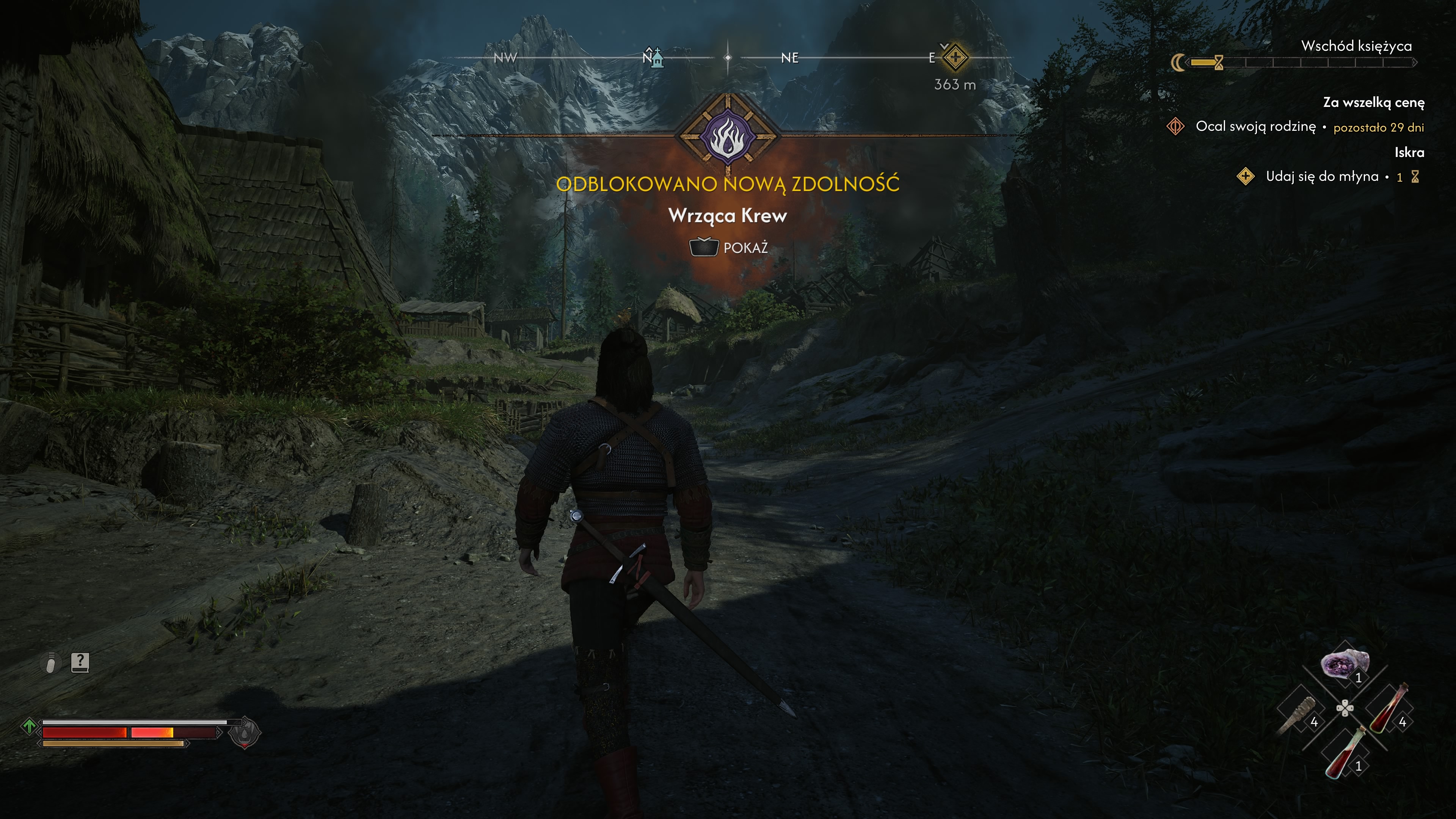 The Blood of Dawnwalker - Koniec prologu: co robić po Laslei, gdzie iść, jak zdobyć poziom?
