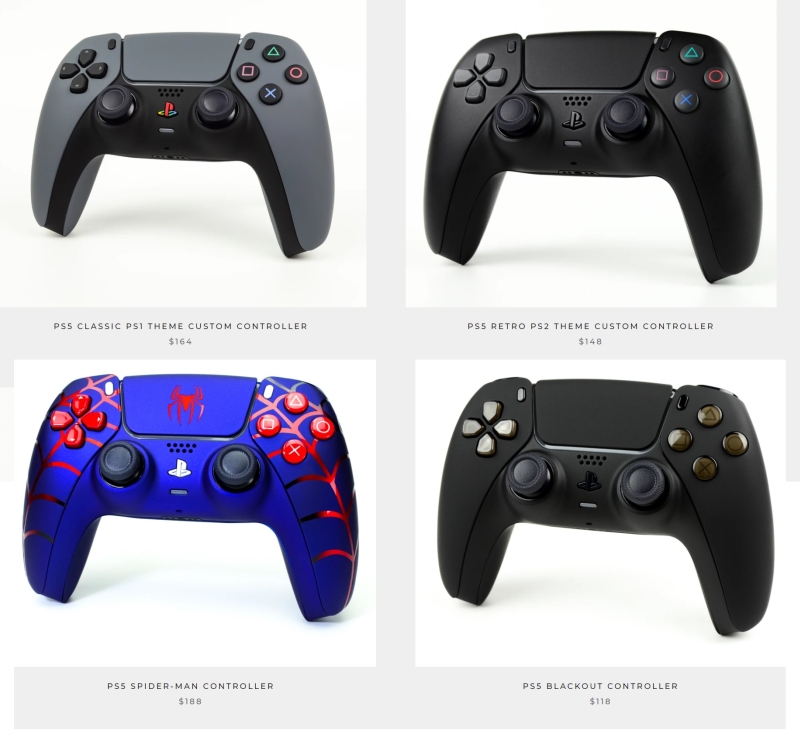 DualSense od PS5 w barwach PlayStation, PS2 lub Cyberpunka 2077. Ruszyła sprzedaż odpicowanych kontrolerów