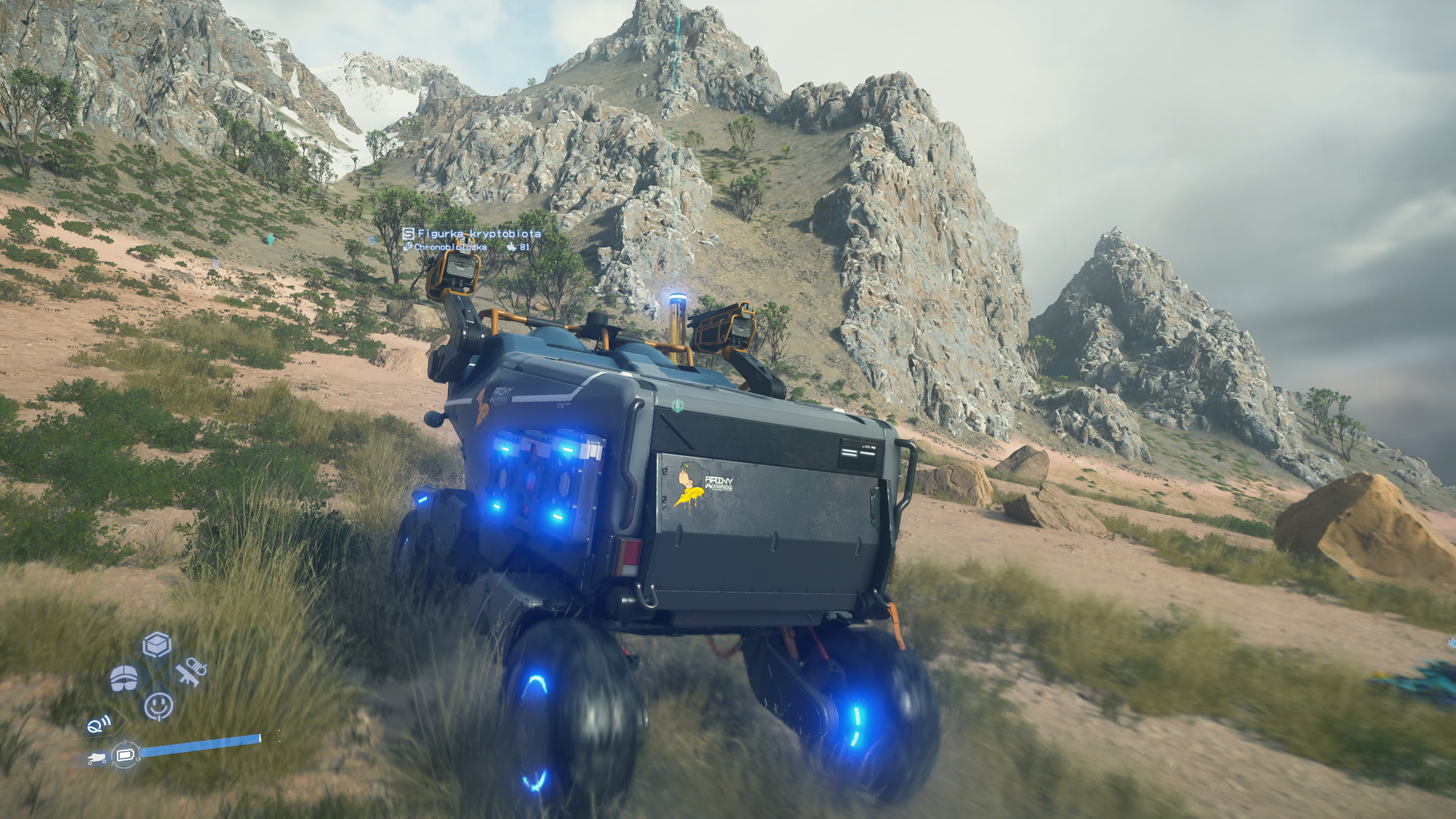 Death Stranding 2 - Zlecenie 32: Szkielet Bokka, warianty Kryptobota, Chronobiolożka