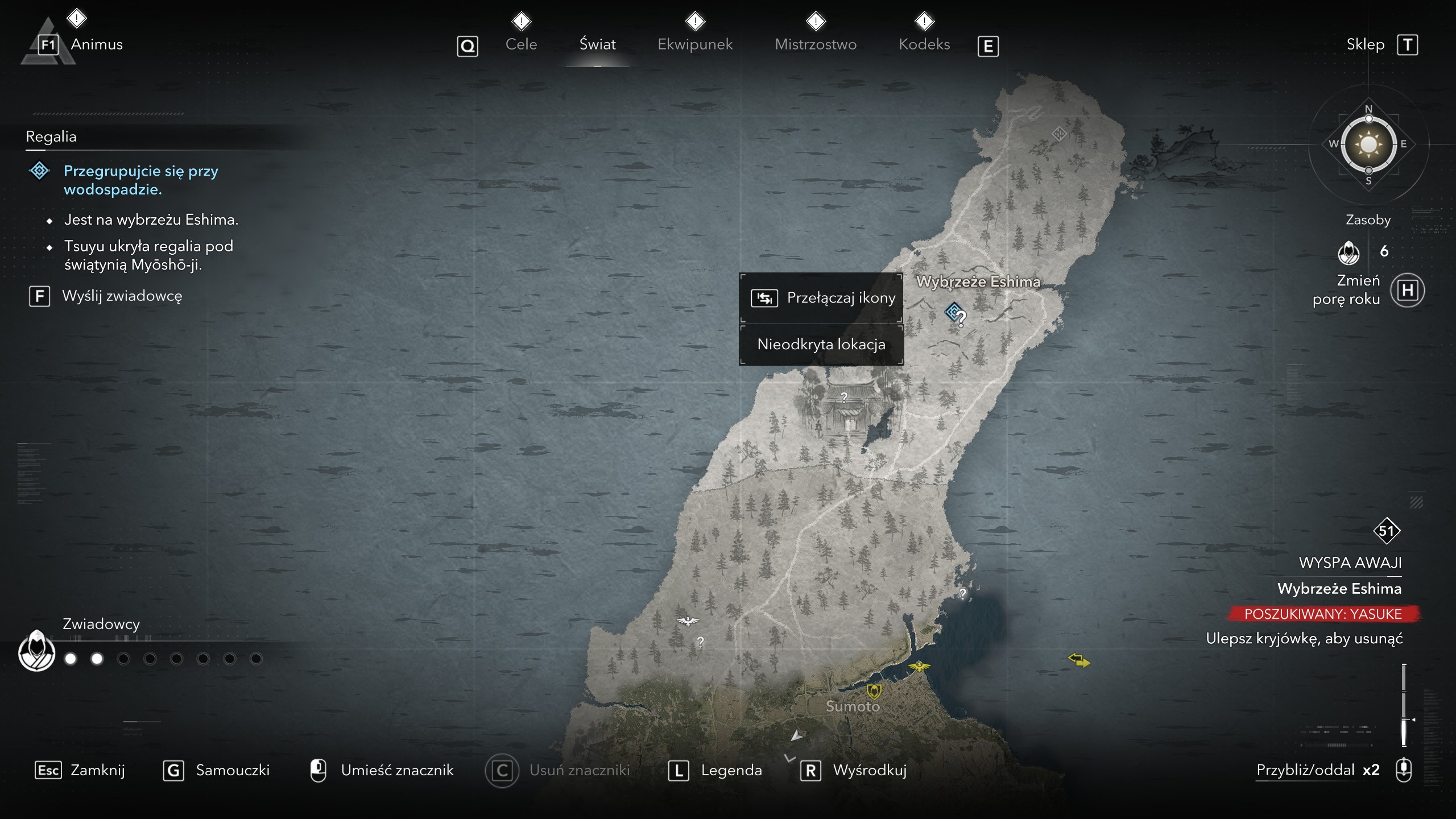 Assassin's Creed Shadows - Regalia: wybrzeża Eshima