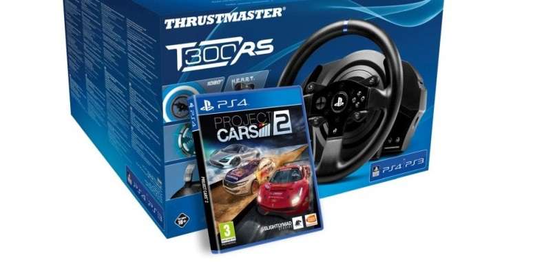 Limitowana edycja kierownicy Thrusmaster T300RS oraz gry Project CARS 2