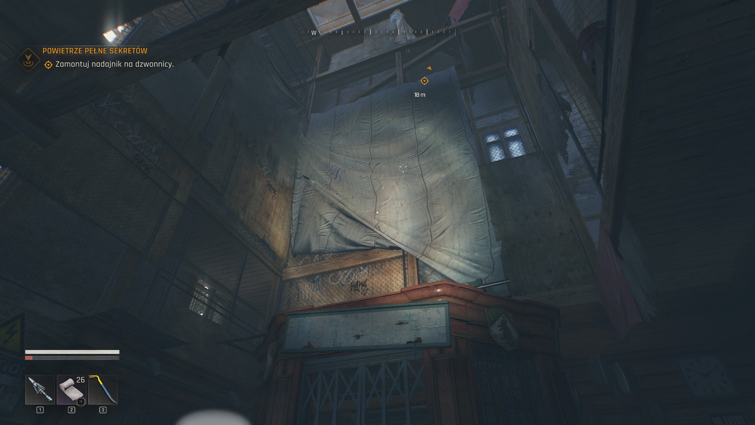 Dying Light The Beast - Nie ma mnie a muszę krzyczeć: bocznica kolejowa, telepatia, tunel kolejowy, Rick