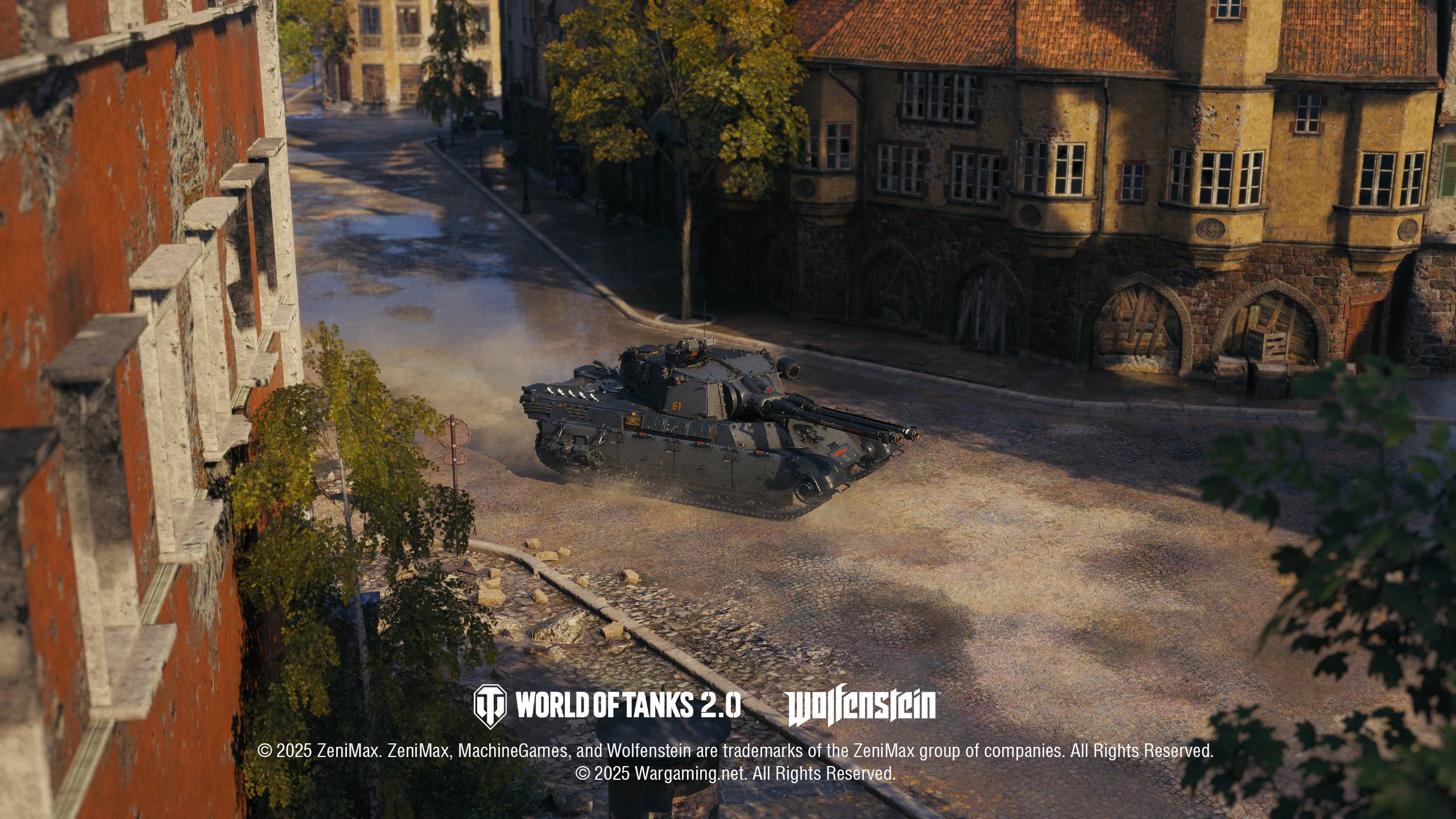 World of Tanks x Wolfenstein crossover - czołg Zwilling #1