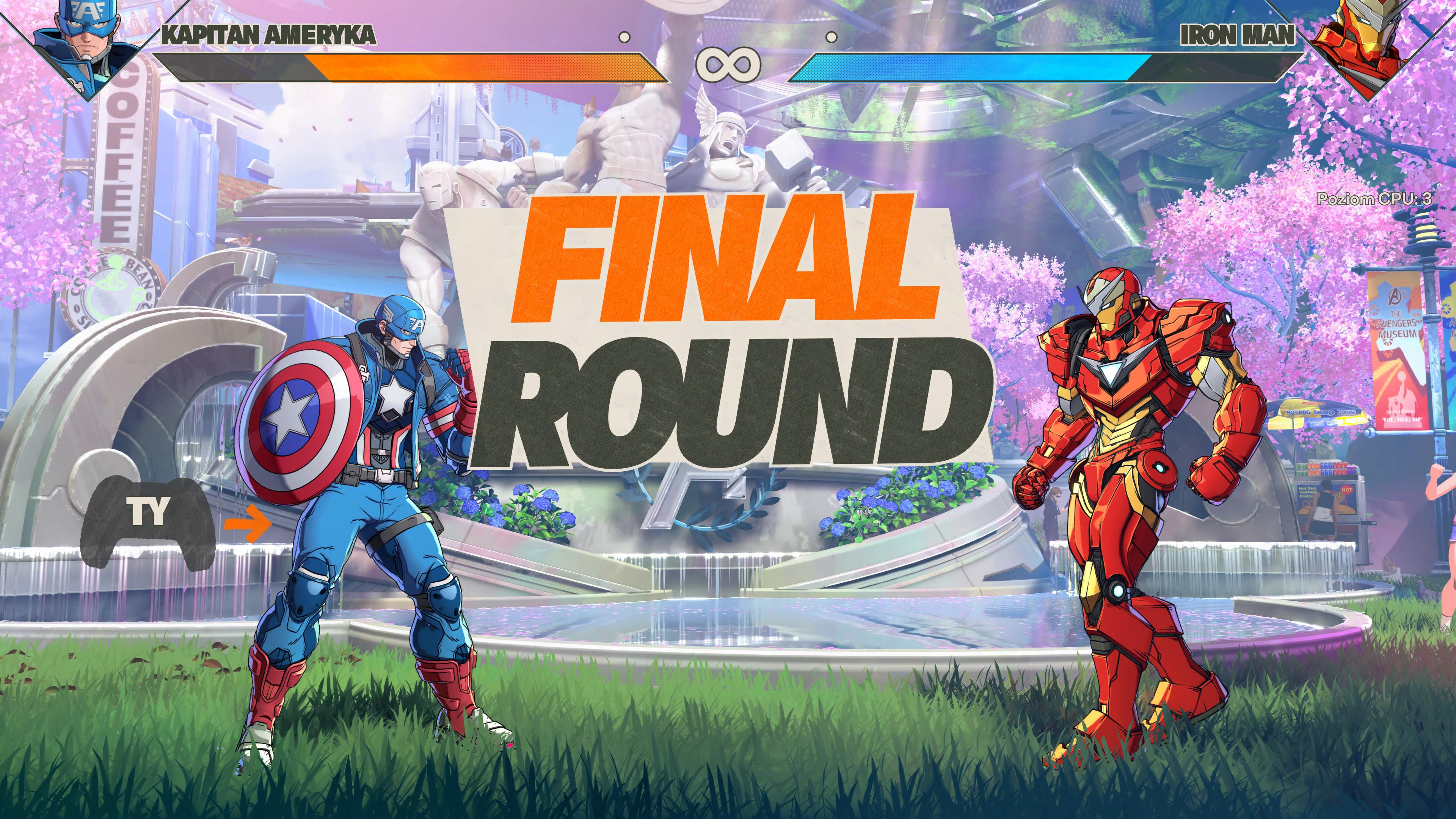 Marvel Tōkon: Fighting Souls - recenzja gry. Finałowa Runda - Kapitan Ameryka vs Iron Man