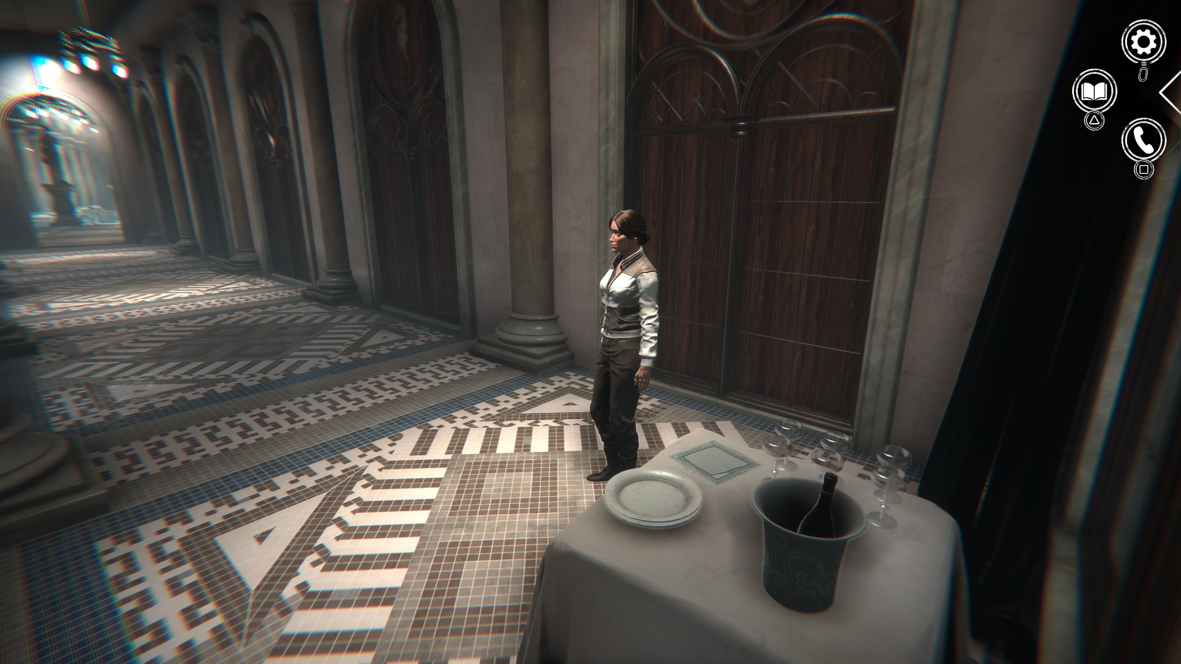 Syberia Remastered - Aralbad: zapomniane źródła, hotel, Feliks, klawiatura, spa, James, Helena, molo, drink