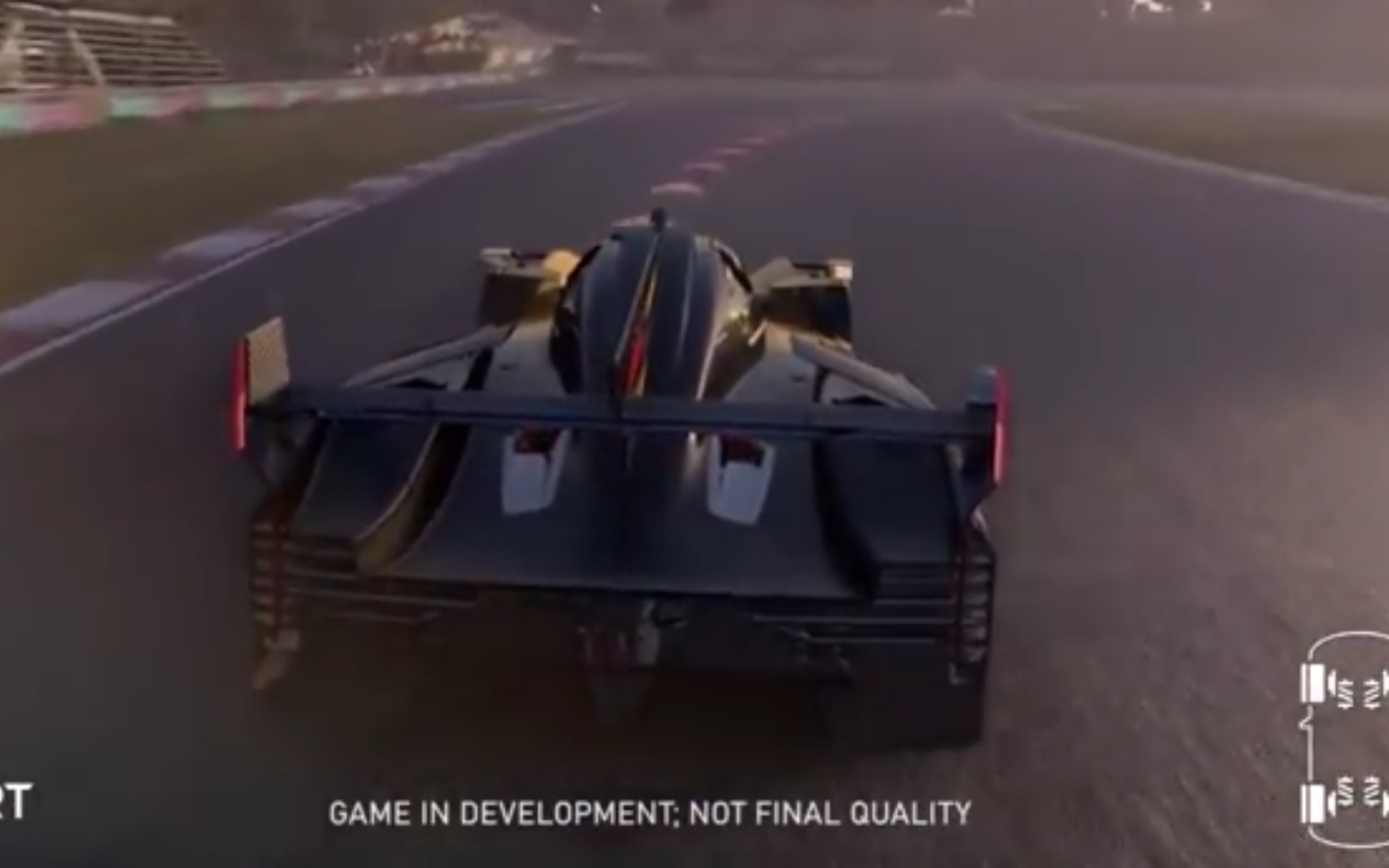 Forza Motorsport încântă jucătorii.  Joc de diversiune care arată conducerea rapidă