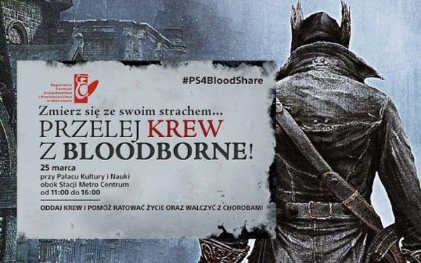 Świetna akcja promocyjna - &quot;Przelej krew z Bloodborne&quot;