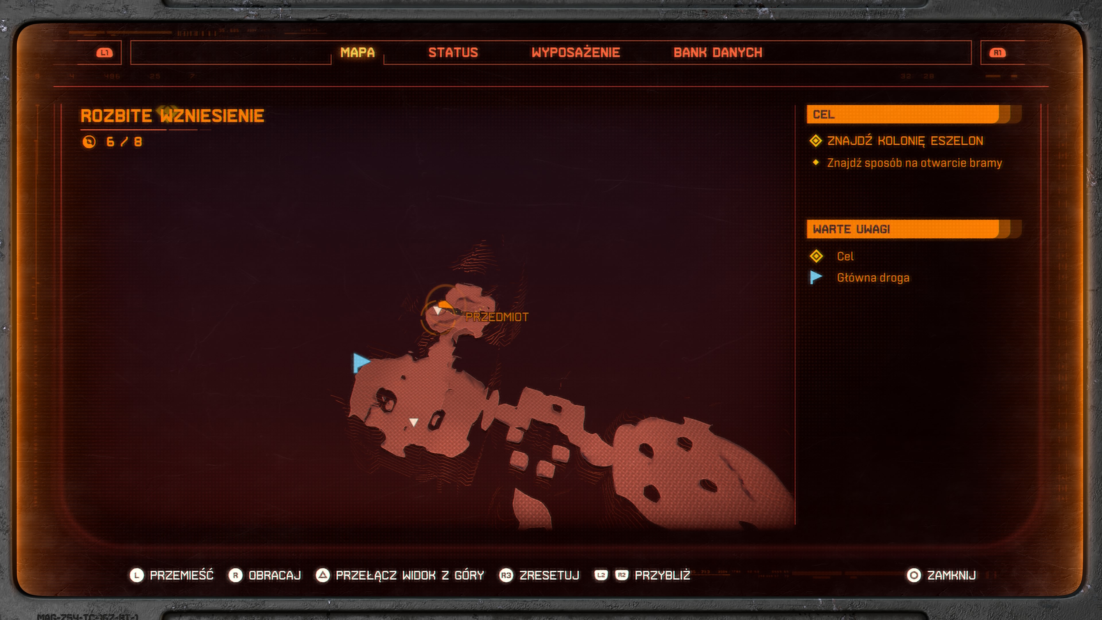 Saros - Rozbite wzniesienie: wszystkie przedmioty do znalezienia, znajdźki, dzienniki