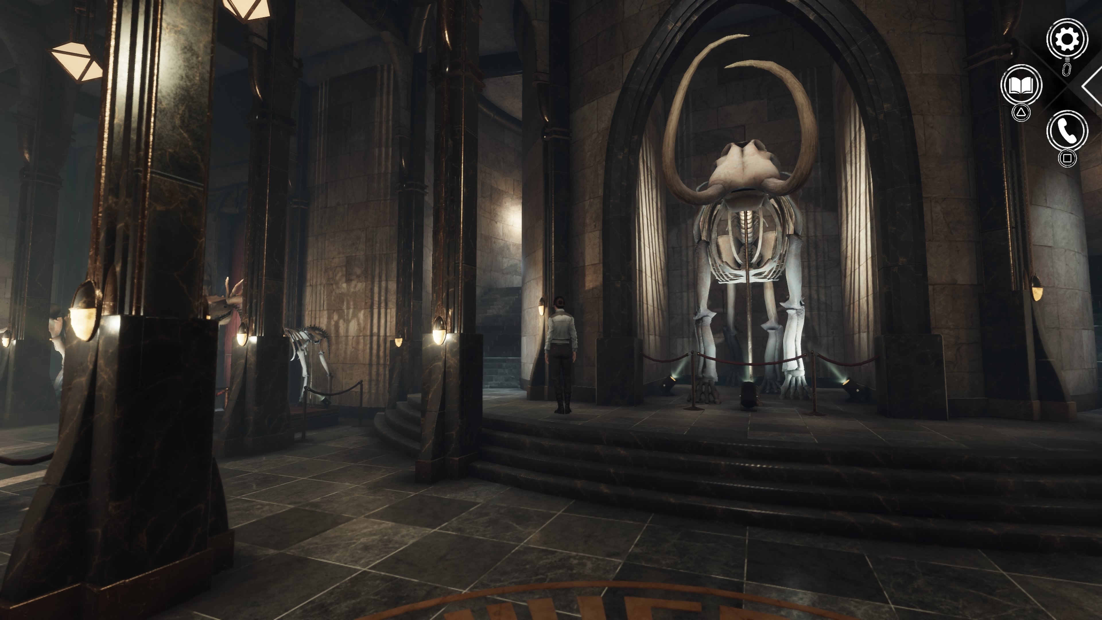 Syberia Remastered - Dla muzyki wszystko: Automat muzyczny, elementy do figurki na placu przed uniwersytetem