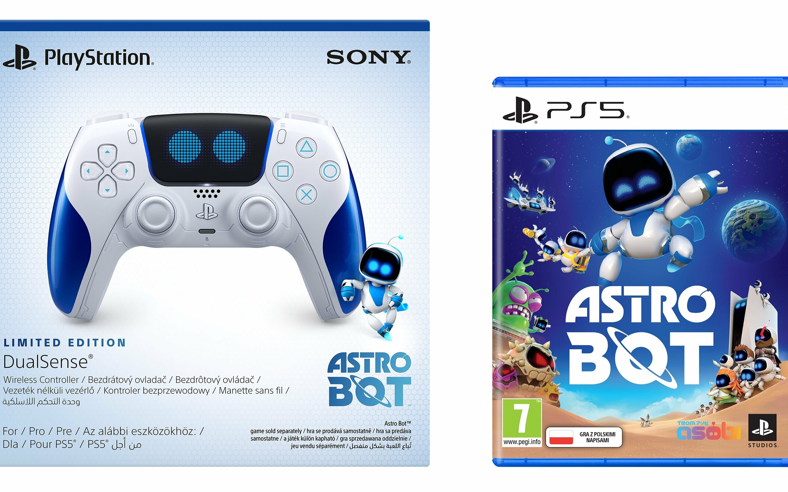 Ciężko dostępny zestaw Astro Bot + pad w motywie gry z PS5 wrzucony do oferty RTV Euro AGD