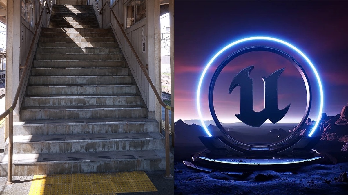 Unreal Engine 5 Dworzec