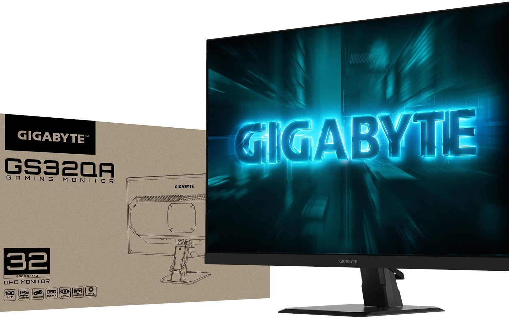 Większy monitor Gigabyte GS 31,5